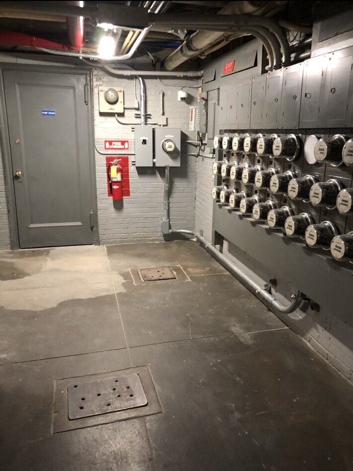 Commercial multi-meter electrical service equipment