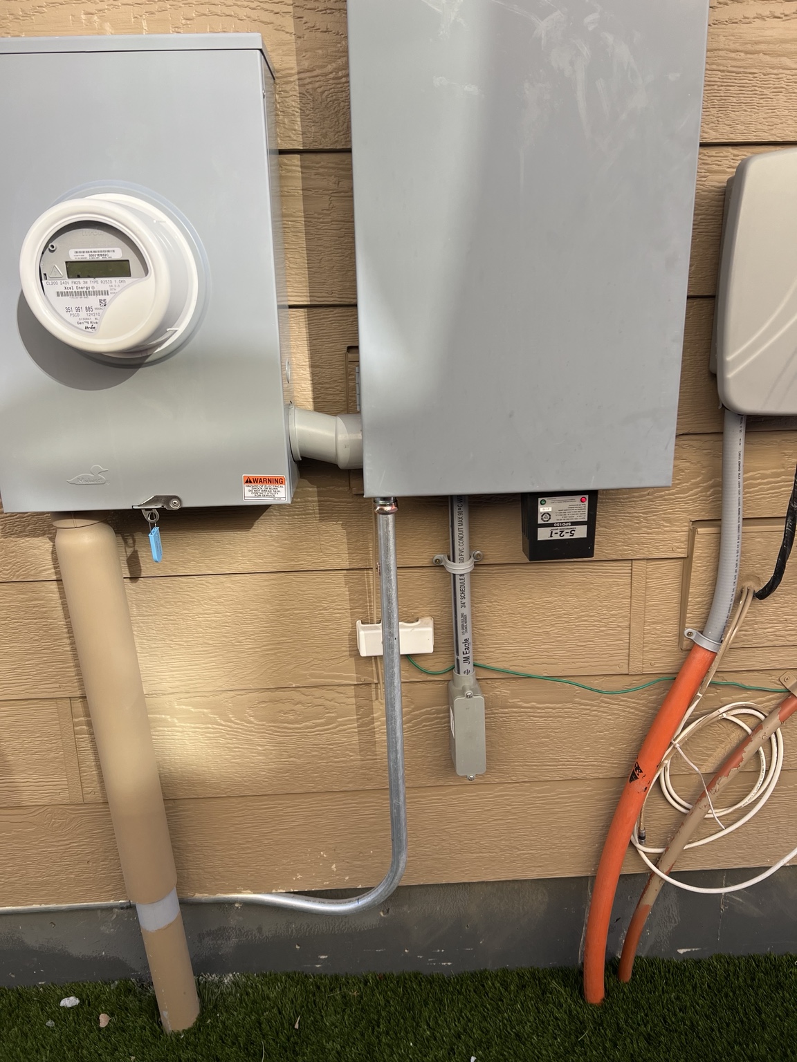 Exterior electrical service equipment